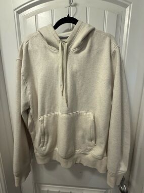 all in motion Cream Fleece-Lined Hoodie